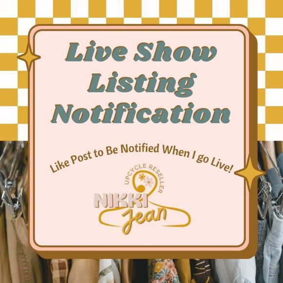 Live Notification Listing 🧚🏻‍♀️ - Picture 1 of 1